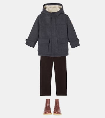 Julien wool-blend coat | Bonpoint