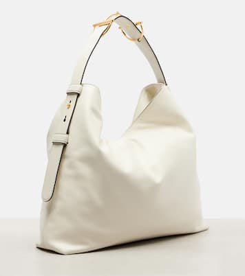 Maxi Horsebit L号皮革托特包 | Gucci