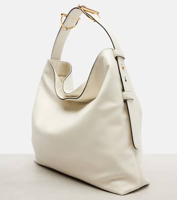 Maxi Horsebit L号皮革托特包 | Gucci