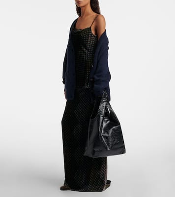 March Large leather tote bag | Dries Van Noten