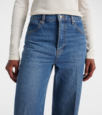 Loose mid-rise wide-leg jeans | Frame