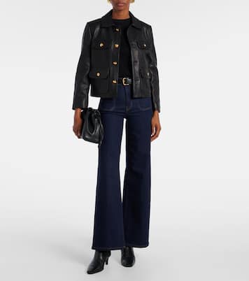Le Slim Palazzo wide-leg jeans | Frame