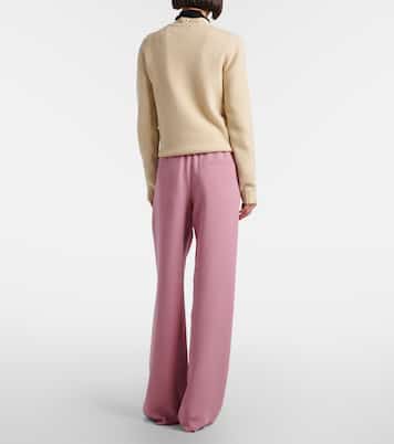 Cady Couture wide-leg pants | Valentino