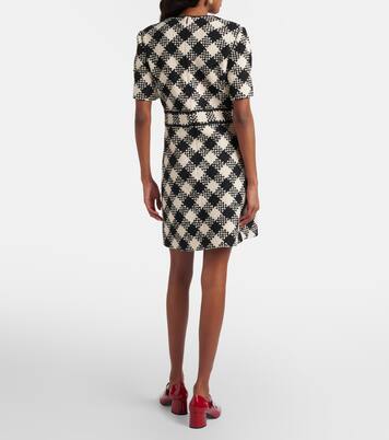 Minikleid VGold aus Tweed | Valentino