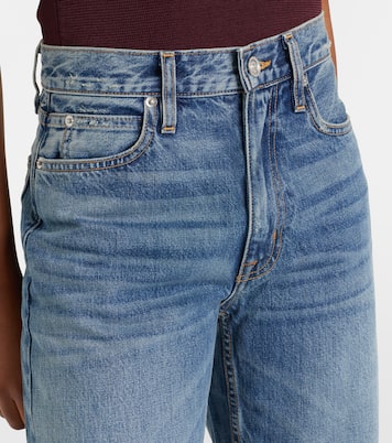 Cassie faded wide-leg jeans | Slvrlake