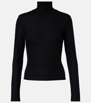 Lauren turtleneck jersey top | Leset