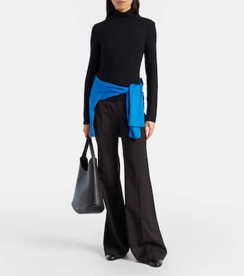 Lauren turtleneck jersey top | Leset