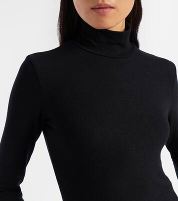 Lauren turtleneck jersey top | Leset