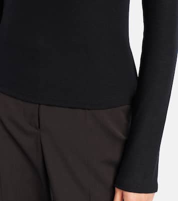 Lauren turtleneck jersey top | Leset