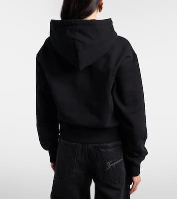 Logo cotton jersey hoodie | Jacquemus