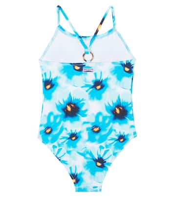 Gazzette printed swimsuit  | Vilebrequin Kids