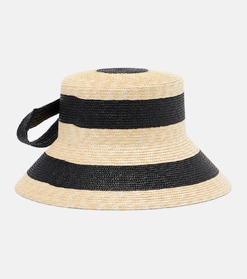 Straw bucket hat | Valentino