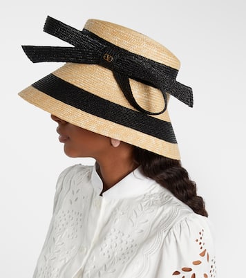 Straw bucket hat | Valentino