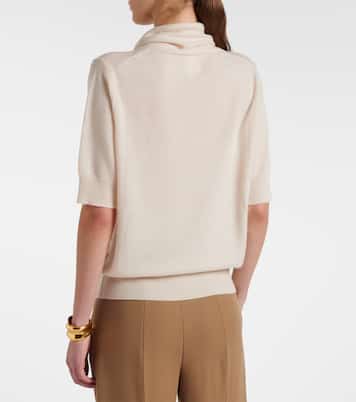 Bow-detail wool and cashmere sweater | Jardin des Orangers