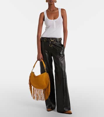 Oskan fringed suede shoulder bag | Isabel Marant