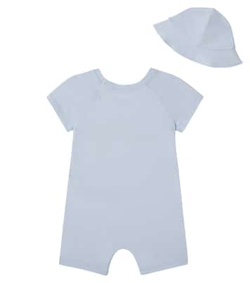 x Mr. Men Baby playsuit and hat set | Gucci Kids
