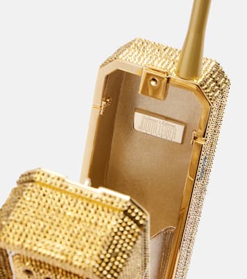 Brick Phone Small embellished clutch | Judith Leiber Couture
