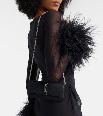 Gucci Jackie GG Canvas wallet on chain | Gucci