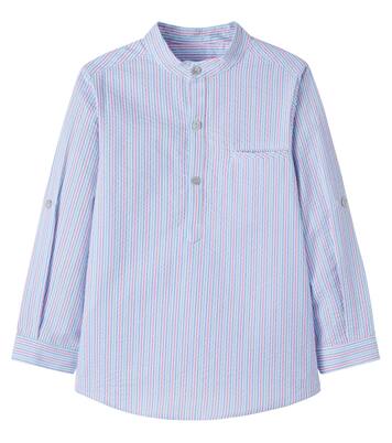 Mateo striped cotton shirt | La Coqueta