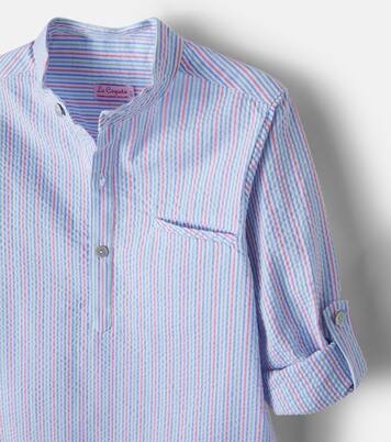 Mateo striped cotton shirt | La Coqueta