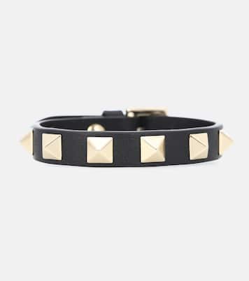 Bracciale Rockstud in pelle | Valentino Garavani