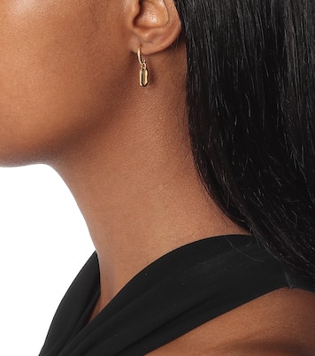 Boucle d'oreille unique L'amore Chain en or 18 ct et diamants | Elhanati
