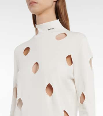 Lupetto con cut-out | Prada