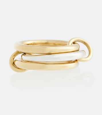 Anello Taurus in oro giallo 18kt e argento sterling | Spinelli Kilcollin