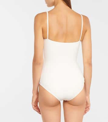 Cutout ruched swimsuit | Christopher Esber