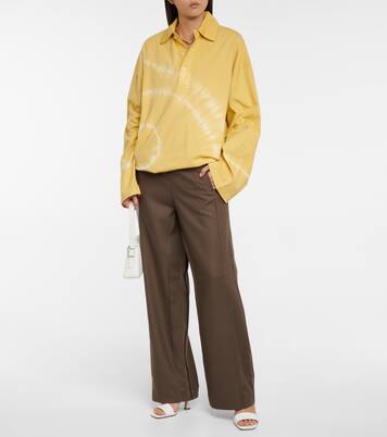 Polo en coton tie & dye | Acne Studios