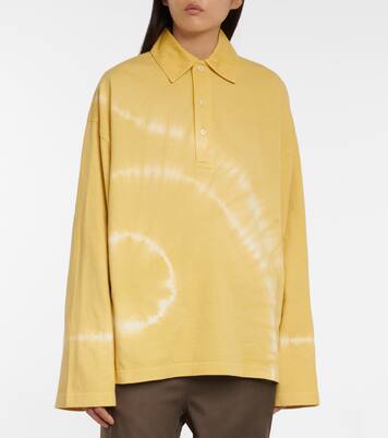 Polo en coton tie & dye | Acne Studios
