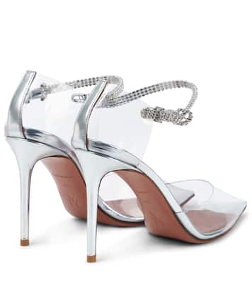 Ursina embellished PVC pumps | Amina Muaddi
