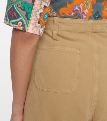 Pantalon ample à taille haute en coton | Etro