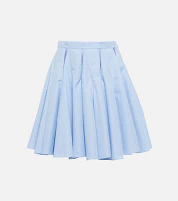 Mini-jupe en coton | Alaïa