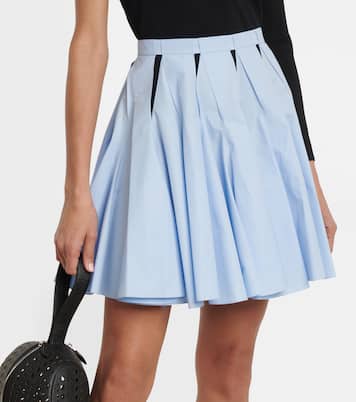 Mini-jupe en coton | Alaïa