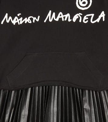 Bedrucktes Hoodie-Kleid | MM6 Maison Margiela Kids