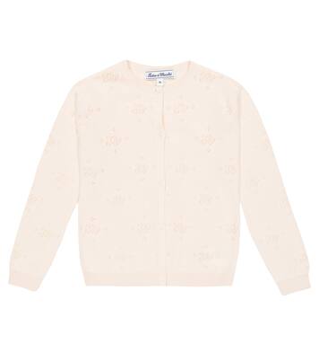 Baby Cardigan aus einem Baumwollgemisch | Tartine et Chocolat