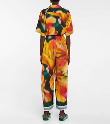 Pantaloni a gamba larga con stampa | Dries Van Noten