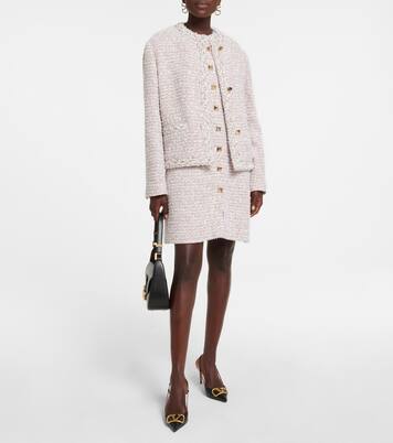 Jacke Rockstud aus Bouclé | Valentino