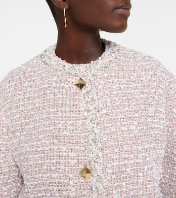 Jacke Rockstud aus Bouclé | Valentino