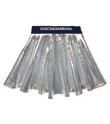 Rock mit Pailletten | Dolce&Gabbana Kids