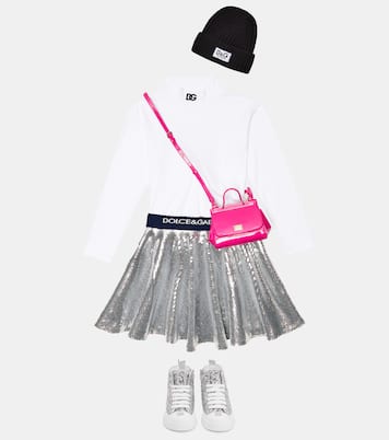 Rock mit Pailletten | Dolce&Gabbana Kids