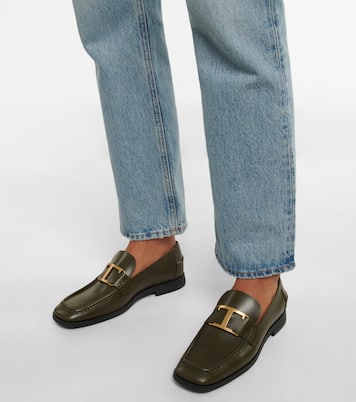 Mocasines de piel con hebilla | Tod's