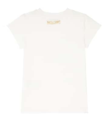 T-Shirt aus einem Baumwollgemisch | Moschino Kids