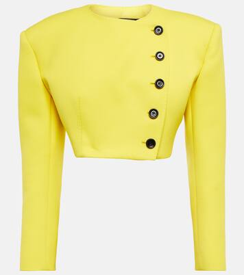 Cropped-Jacke aus Schurwolle | Dolce&Gabbana