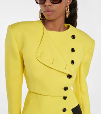 Cropped-Jacke aus Schurwolle | Dolce&Gabbana