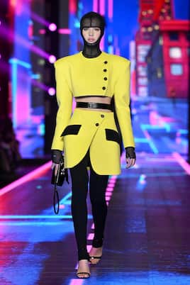 Cropped-Jacke aus Schurwolle | Dolce&Gabbana