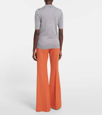 T-shirt Frank en cachemire et soie | Gabriela Hearst