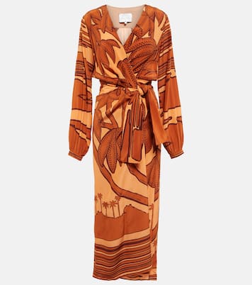 Silk crêpe de chine maxi dress | Johanna Ortiz