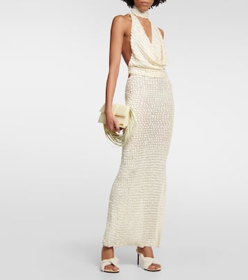 Maxikleid mit Pailletten | Aya Muse